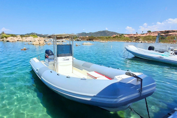 From Porto Rotondo: RIB tour of Porto Cervo's beaches