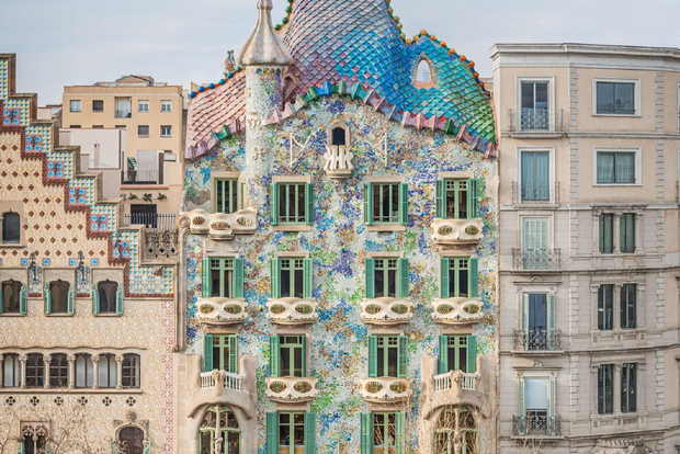 Barcellona: Tour di Casa Batlló e Museo del Coniglio Bianco facoltativo
