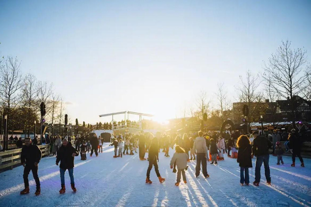 Biglietto d'ingresso per la pista di pattinaggio sul ghiaccio di Museumplein