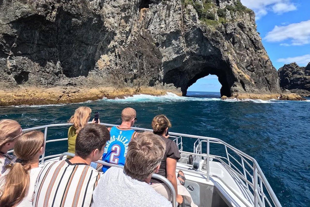 Ab Paihia: Rundfahrt mit Zwischenstopp auf der Insel Roberton