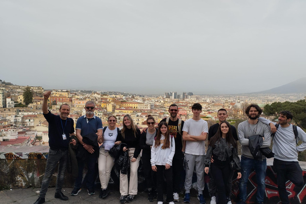 Naples: Guided Urban Trekking Through the Pedamentina Stairs