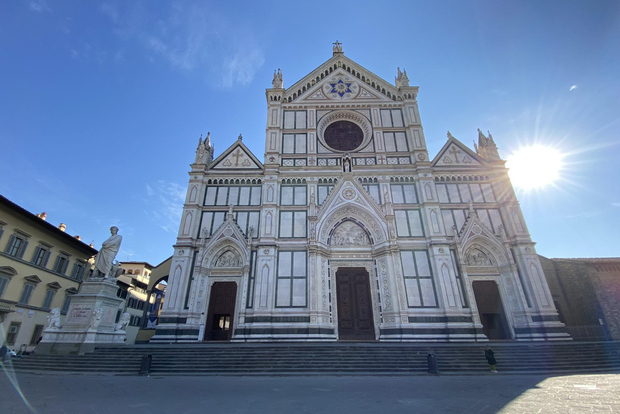 Firenze: Esperienza guidata di 1,5 ore a Santa Croce