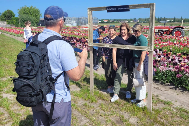 Da Lisse: tour in bicicletta tra i fiori intorno al Keukenhof per piccoli gruppi
