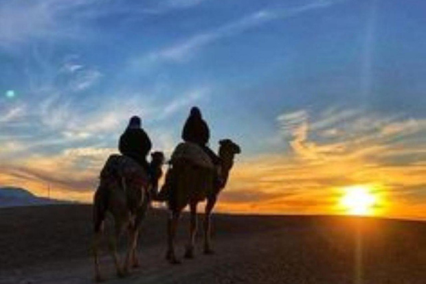Marrakech: desierto de Agafay, quad, montar a camello y cena con espectáculo