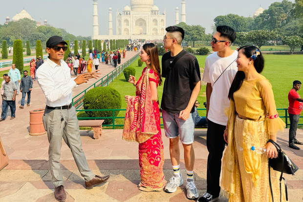 泰姬陵、堡垒、小泰姬陵及梅塔布花园私人城市游