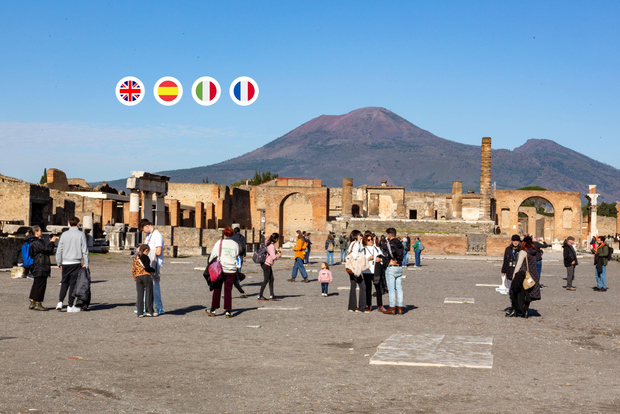 From Naples: Skip-the-line Pompeii - Small Group Tour