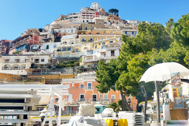 From Naples/Salerno: Group Tour to Positano, Amalfi, Ravello