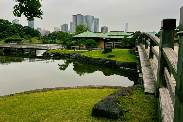 Tokio-Bucht und Tsukiji-Fischmarkt