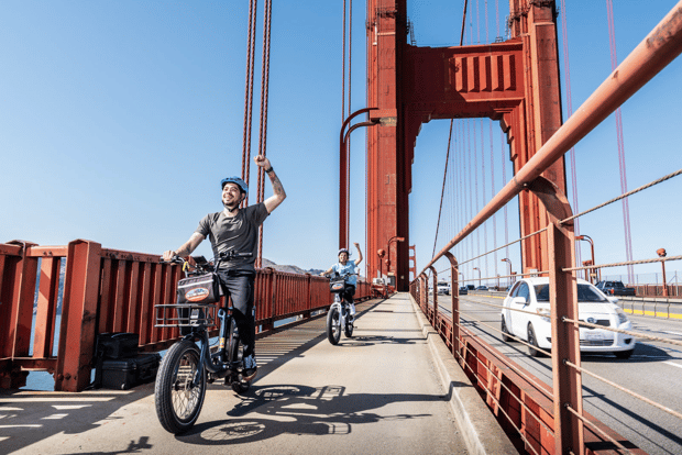 San Francisco Self-Guided Bike Rental with Ferry Option