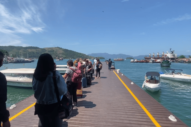 Desde Angra dos Reis: traslado en lancha rápida a Ilha Grande