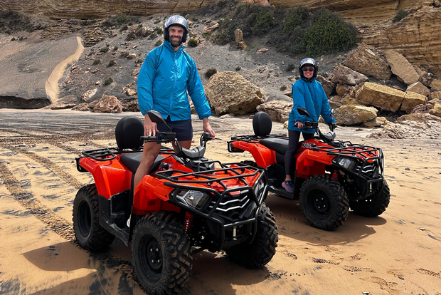 Sidi Kaouki : circuit en Quad plages dunes
