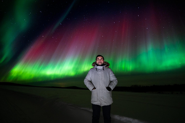 Rovaniemi: tour di caccia all'aurora garantito con foto