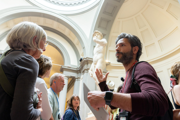 Florens: Accademia Accademia-galleriet - guidad rundtur med hoppa över linjen