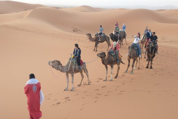 Из Марракеша в Фес через пустыню Мерзуга 3-дневный тур по Сахаре