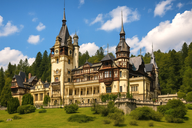 Bucarest: escursione di un giorno ai 3 castelli Dracula, Peles e "Mercoledì