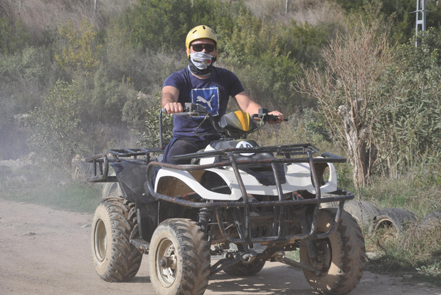 Side: Quad Bike Safari in the Taurus Mountains