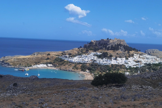 Rhodes: Roundtrip Bus Transfer to Lindos with Free Time
