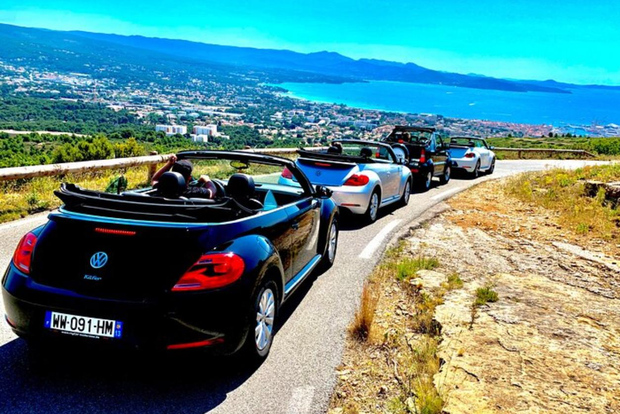 Utflykt i cabriolet från Marseille till Cassis och La Ciotat