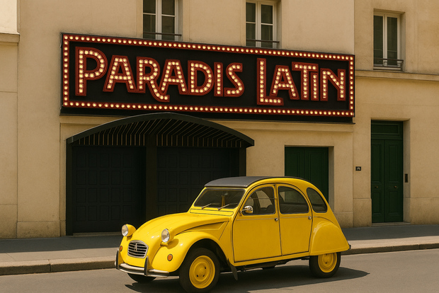 Parigi: giro in 2CV, cena e spettacolo di cabaret al Paradis Latin