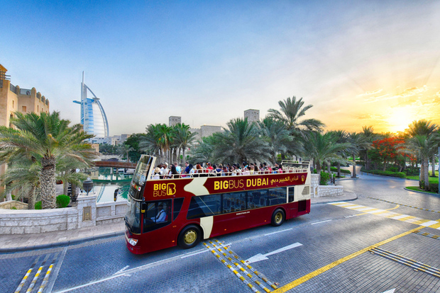 Dubai: Big Bus Tour in autobus Hop-on Hop-off e tour in crociera Dhow
