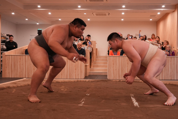 Tokyo: spettacolo di sumo a Shinjuku con foto