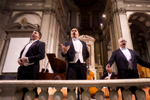 Le cœur de Florence : Dîner et billet de concert des Trois Ténors