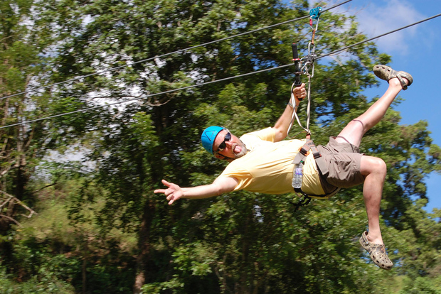 Puerto Plata: Eintritt und Transfer zum Adventure Park