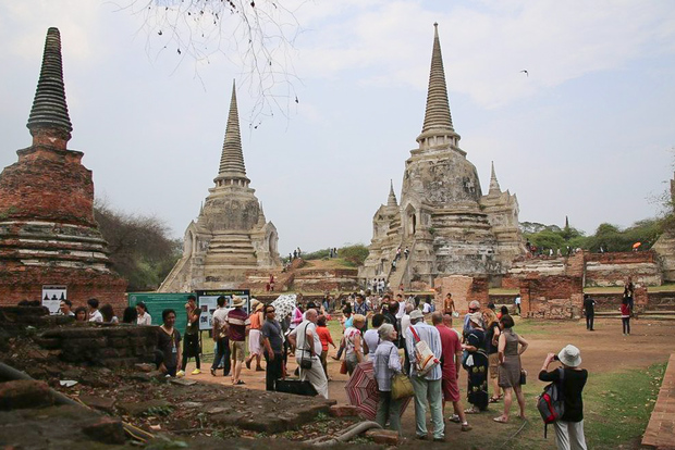 I colori di Ayutthaya: Tour in bicicletta di 6 ore del patrimonio UNESCO