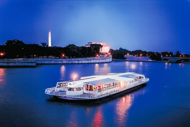 DC: Crociere in città Crociera gourmet con brunch, pranzo o cena