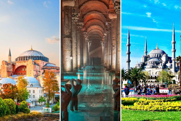 Istanbul: Hagia Sophia and Basilica Cistern Combo Ticket