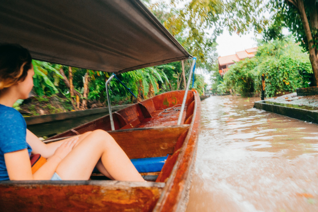 Damnoen Saduak Floating Market: Longtail Boat Ride