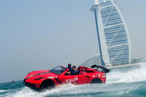 Dubai: tour in jet car del Burj Al Arab con foto e video