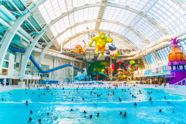 East Rutherford: Dreamworks Indoor Water Park Entry Ticket