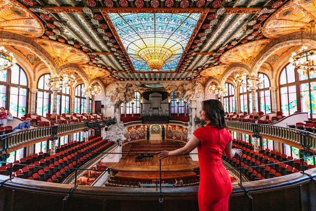 Барселона: экскурсия по Дворцу музыки