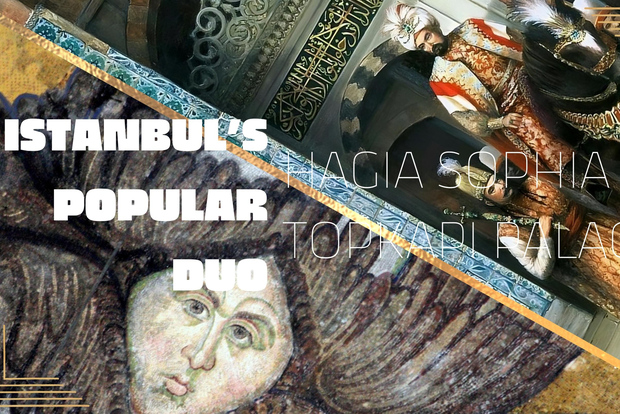 Le duo populaire d'Istanbul : Sainte-Sophie et le palais de Topkapı