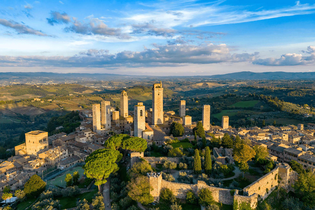 Tour de Pise, San Gimignano et Sienne (journée complète)