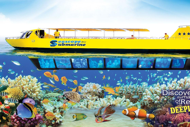 Sharm El-Sheikh: crociera in barca sottomarina Seascope con ritiro