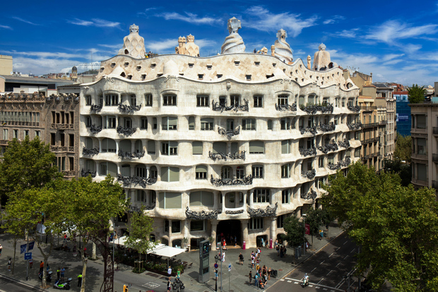 Barcellona: Opzione biglietto e audioguida La Pedrera-Casa Milà