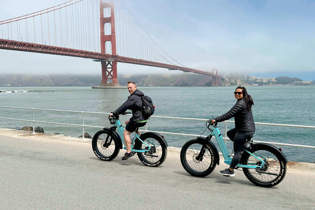 San Francisco: Electric Bike Rental w/ Map & Optional Ferry