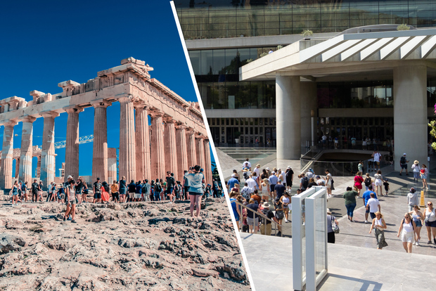 Combo: Acropoli e Museo dell'Acropoli con tour opzionali
