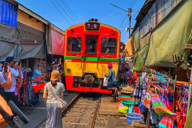 Bangkok: Mercati ferroviari di Damnoen Saduak e Mae Klong
