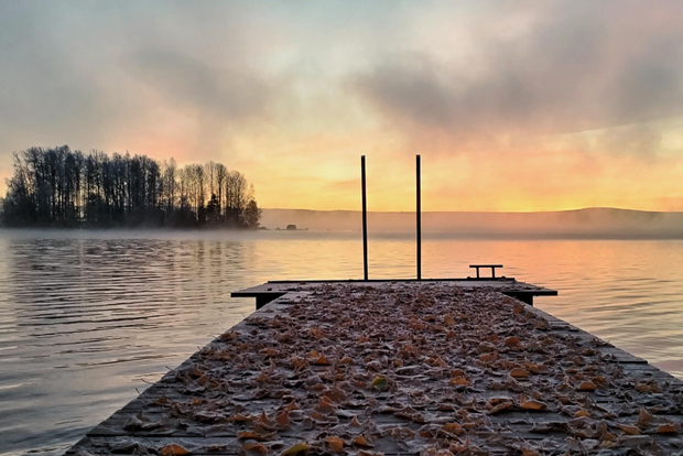 Rovaniemi: Sauna tradizionale e nuoto sul ghiaccio