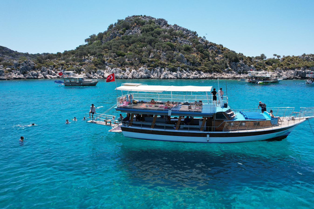 Калкан: лодочный круиз в затонувший город Кекова