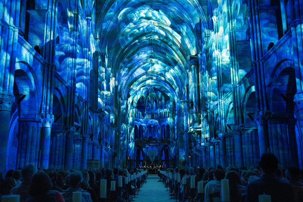 Cattedrale di Strasburgo: spettacolo immersivo di luci e suoni - LUMINISCENCE
