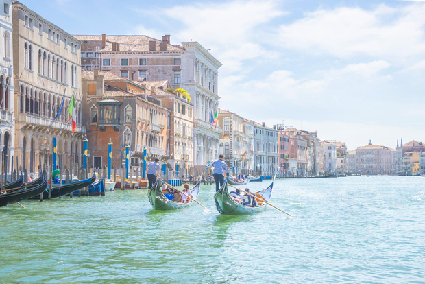 Venise : Promenade en gondole sur le Grand Canal
