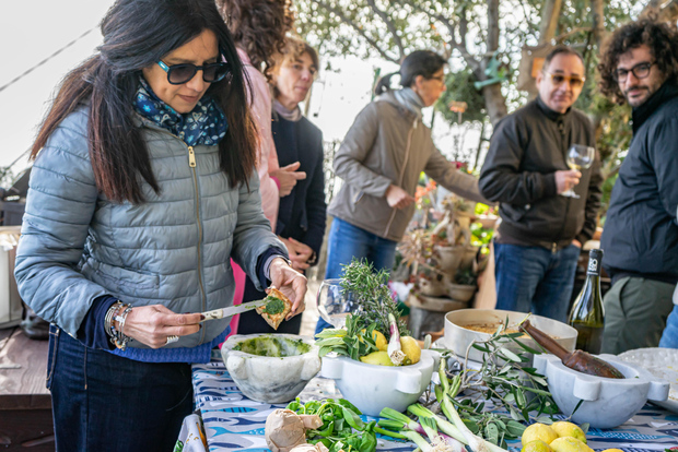 Cinque Terre: Pesto-Kochkurs im Haus eines Einheimischen