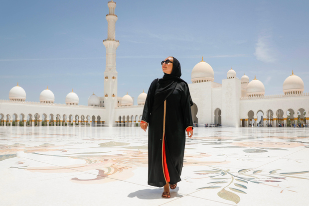 Abu Dhabi: Tour della Grande Moschea dello Sceicco Zayed con fotografo