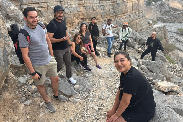 Dubai: escursione di media difficoltà al sentiero dell'oasi nascosta di Jebel Jais