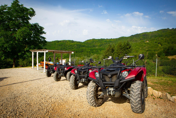 Excursión en quad por la Toscana 3 h - (1 Atv - 2 personas)