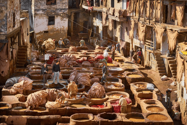 Von Casablanca: Privater Transfer nach Fès mit Stadtführung durch Fès